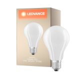 Ledvance Classic LED E27 Pære filament matt 17W 2452lm - 827 ekstra varm hvit | erstatter 150W