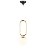 DFTP by Nordlux Shapes 27 Pendel Lampe Glass og Metall Messing | Egnet for E27