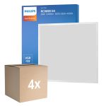 Fordelspakning 4x Philips LED Panel Ledinaire RC065B G5 28W 3400lm - 830-840 CCT | 60x60cm - UGR <22
