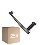 Fordelspakning 25x Noxion GST - Kompatibel Strekkavlastning  Svart
