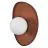Ledvance Decor Veggbelysning Brun | Egnet for 1x G9