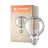 Ledvance Vintage 1906 LED E27 Globe Smoke 11W 500lm - 818 ekstra varm hvit | dimbar - erstatter 42W