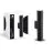 D'Lite Veggbelysning Limor Aluminium Svart Up & Down| IP54 - Egnet for 2x GU10