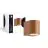 D'Lite Veggbelysning Vossem Bronze| IP54 - Egnet for 1x GU10 