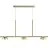 Nordlux Contina Pendel Lampe Metall 3-Spot Messing | Egnet for 3x G9