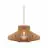 Nordlux Manago Pendel Lampe Tre Brun | Egnet for 1x E27