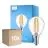 Fordelspakning 10x Philips Corepro LED Lustre E14 Ball filament klar 6.5W 806lm - 827 ekstra varm hvit | erstatter 60W