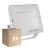 Fordelspakning 8x Ledvance LED flomlys Kompakt Hvit 50W 4500lm 100D - 830 varm hvit | IP65 - symmetrisk 