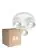 Fordelspakning 6x Nordlux Pitcher Spot Metall Hvit | Egnet for 3x GU10