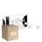 Fordelspakning 6x D'Lite Taklampe Beitem Matt Hvit FSC Tre | Egnet Til 4x GU10
