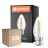 Fordelspakning 10x Ledvance Classic Performance LED Pære B22d Mignon filament klar 4W 470lm - 827 ekstra varm hvit | erstatter 40W