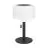 Eglo Bordlampe Montapalma Solar Stål Svart 2W 190lm - 830 Varm Hvit | IP54 - Dimbar - USB-C