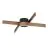 Eglo Connect.Z Smart Taklampe Folcino-Z Stål Bronze, Svart 36W 3720lm - 827-865 Innstillbar Hvit + RGB | Dimbar
