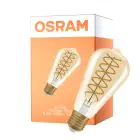 Osram Vintage 1906 LED E27 Edison Filament Gull 8.8W 806lm - 824 Ekstra Varm Hvit | Dimbar - Erstatter 60W