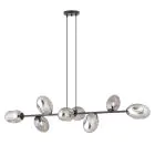 Emibig Pendel Lampe Pandora Stål Svart | Egnet for 8x E14 - Max 10W