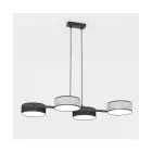 Emibig Pendel Lampe Drumz Stål Svart | Egnet for 4x E14 - Max 10W