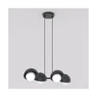 Emibig Pendel Lampe Boom Stål Svart | Egnet for 4x G9 - Max 8W