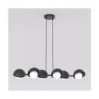 Emibig Pendel Lampe Boom Stål Svart | Egnet for 6x G9 - Max 8W