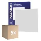 Fordelspakning 5x Noxion LED Panel Ecowhite V4.0 28W 3400lm - 840 Kald Hvit | 60x60cm - UGR 