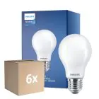 Fordelspakning 6x Philips MASTERValue LED E27 Pære matt 11.2W 1521lm - 940 kald hvit | beste fargegjengivelse - dimbar - erstatter 100W