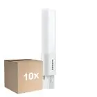 Fordelspakning 10x Philips CorePro PL-S LED 3.5W - 830 Varm Hvit | 2-Stift - Erstatter 7W