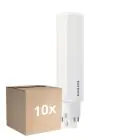 Fordelspakning 10x Philips CorePro PL-C LED 5.5W 600lm - 830 Varm Hvit | 4-Stift - Erstatter 13W