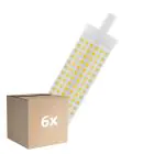 Fordelspakning 6x Osram LED R7s 118mm Klar 19W 2452lm - 840 Kald Hvit | Erstatter 150W