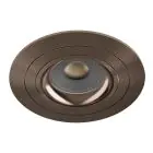Noxion Innfelt Spot Logic MR16 Vippbar Skinnende Bronze | 92mm - Utskjæring 80mm - IP20 - Inkl. GU10 Sokkel