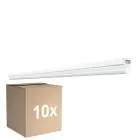 Fordelspakning 10x Ledvance LED Lyslister Linear Kompakt 20W 2000lm - 840 Kald Hvit | 120cm