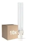 Fordelspakning 10x Philips PL-S 7W - UV-C | 2-Stift