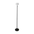 Eglo Gulvlampe Montapalma-L Solar Stål Svart 2W 190lm - 830 Varm Hvit | IP54 - Dimbar - USB-C