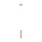 Eglo Pendel Lampe Caminia Stål Slipt 4.7W 345lm - 830 Varm Hvit | IP20 - Inkl. 1x GU10